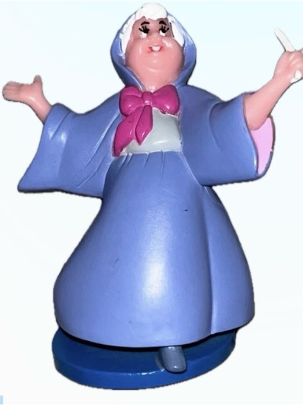 DISNEY - CINDERELLA’S FAIRY GODMOTHER COLLECTIBLE FIGURE - VINTAGE